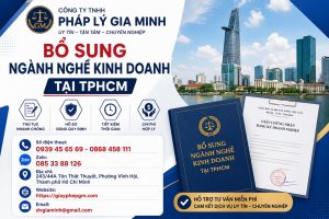 Bổ Sung Ngành Nghề Kinh Doanh Tại TPHCM