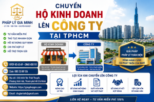 Chuyển Hộ Kinh Doanh Lên Công Ty Tại TPHCM