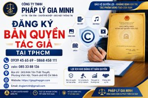 Đăng Ký Bản Quyền Tác Giả Tại TPHCM