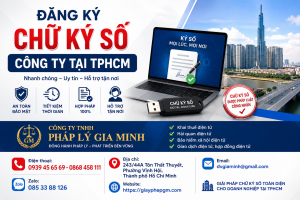 Đăng Ký Chữ Ký Số Công Ty Tại TPHCM
