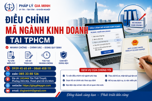 Điều Chỉnh Mã Ngành Kinh Doanh Tại TPHCM