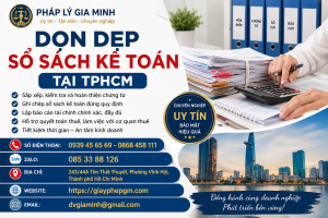 Dọn Dẹp Sổ Sách Kế Toán Tại TPHCM