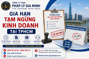 Gia Hạn Tạm Ngừng Kinh Doanh Tại TPHCM
