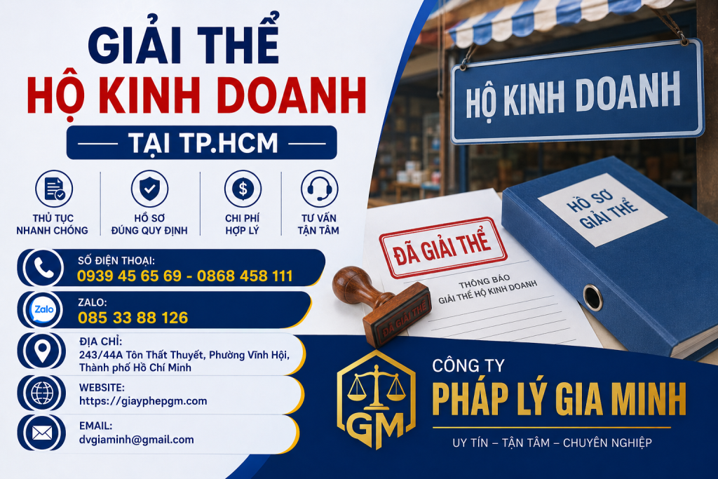 Giải Thể Hộ Kinh Doanh Tại TPHCM Nhanh Gọn, Đúng Quy Định Pháp Luật 1 Giải Thể Hộ Kinh Doanh Tại TPHCM