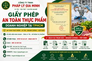 Giấy Phép An Toàn Thực Phẩm Doanh Nghiệp Tại TPHCM