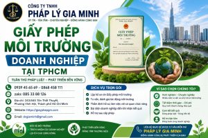 Giấy Phép Môi Trường Doanh Nghiệp Tại TPHCM