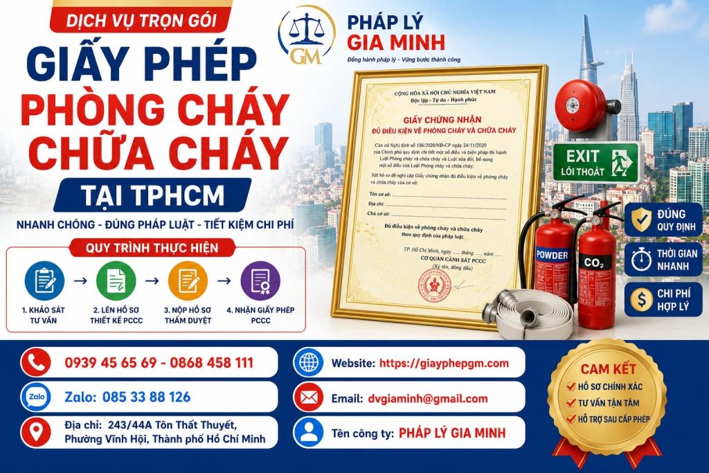 Giấy Phép Phòng Cháy Chữa Cháy Tại TPHCM