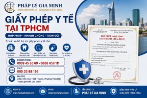 Giấy Phép Y Tế Tại TPHCM