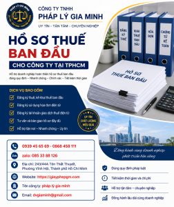 Hồ Sơ Thuế Ban Đầu Cho Công Ty Tại TPHCM