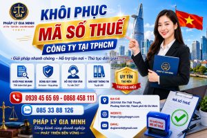 Khôi Phục Mã Số Thuế Công Ty Tại TPHCM