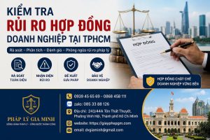 Kiểm Tra Rủi Ro Hợp Đồng Doanh Nghiệp Tại TPHCM