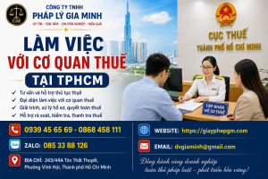 Làm Việc Với Cơ Quan Thuế Tại TPHCM