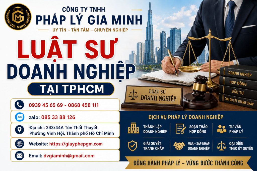 Luật Sư Doanh Nghiệp Tại TPHCM – Tư Vấn Pháp Lý Toàn Diện Cho Doanh Nghiệp 1 Luật Sư Doanh Nghiệp Tại TPHCM