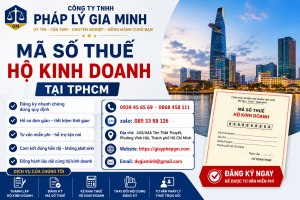 Mã Số Thuế Hộ Kinh Doanh Tại TPHCM