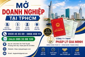 Mở Doanh Nghiệp Tại TPHCM