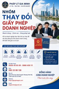 Nhóm Thay Đổi Giấy Phép Doanh Nghiệp