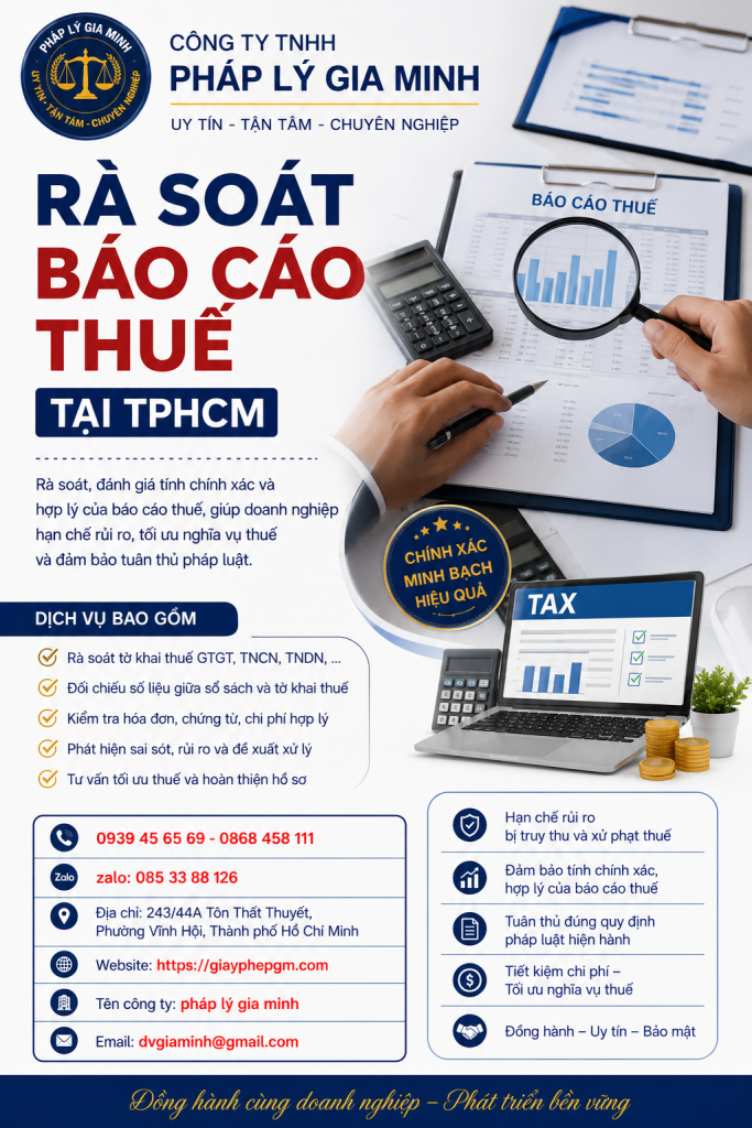 Rà Soát Báo Cáo Thuế Tại TPHCM 1 Rà Soát Báo Cáo Thuế Tại TPHCM