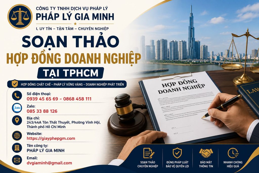 Soạn Thảo Hợp Đồng Doanh Nghiệp Tại TPHCM