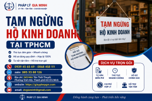 Tạm Ngừng Hộ Kinh Doanh Tại TPHCM