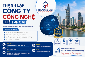 Thành Lập Công Ty Công Nghệ Tại TPHCM