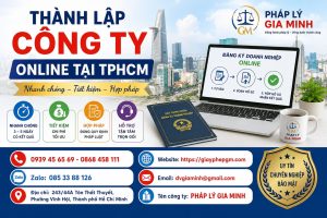 Thành Lập Công Ty Online Tại TPHCM