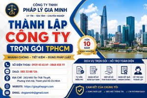 Thành Lập Công Ty Trọn Gói TPHCM