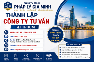 Thành Lập Công Ty Tư Vấn Tại TPHCM