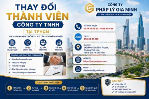 Thay Đổi Thành Viên Công Ty TNHH Tại TPHCM