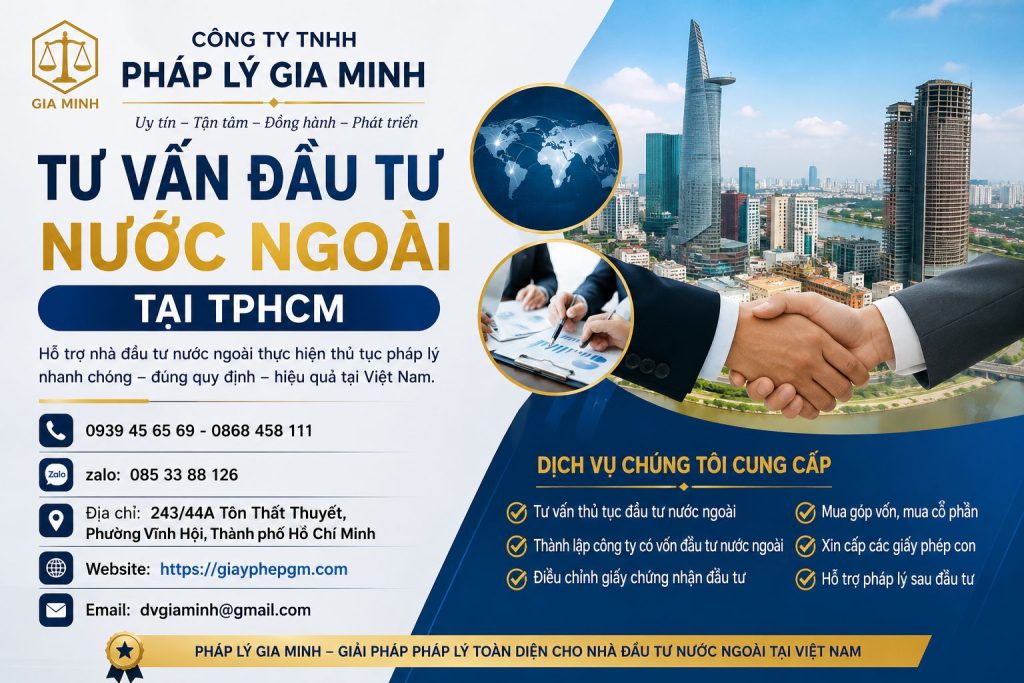 Tư Vấn Đầu Tư Nước Ngoài Tại TPHCM