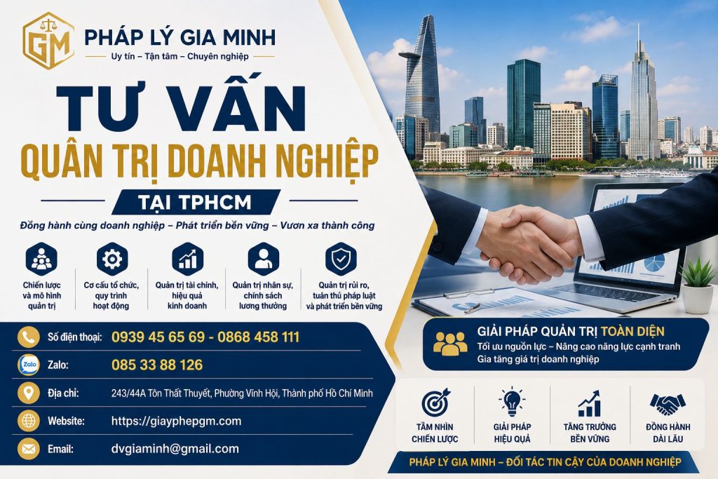 Tư Vấn Quản Trị Doanh Nghiệp Tại TPHCM – Giải Pháp Nâng Cao Hiệu Quả Quản Lý Và Phát Triển Bền Vững 1 Tư Vấn Quản Trị Doanh Nghiệp Tại TPHCM