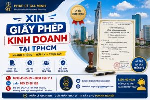 Xin Giấy Phép Kinh Doanh Tại TPHCM