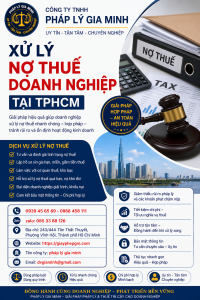 Xử Lý Nợ Thuế Doanh Nghiệp Tại TPHCM
