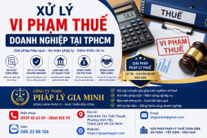 Xử Lý Vi Phạm Thuế Doanh Nghiệp Tại TPHCM