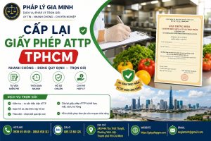 Cấp lại giấy phép ATTP TPHCM