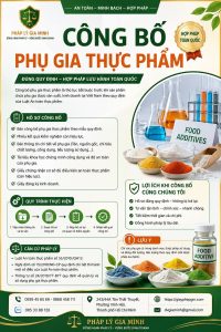 Công bố phụ gia thực phẩm