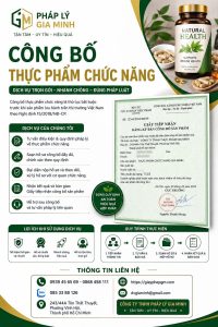 Công bố thực phẩm chức năng