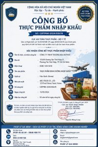 Công bố thực phẩm nhập khẩu TPHCM
