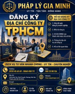 Đăng ký địa chỉ công ty TPHCM