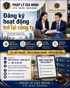 Đăng ký hoạt động trở lại công ty