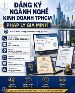 Đăng ký ngành nghề kinh doanh TPHCM