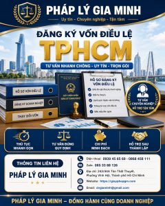 Đăng ký vốn điều lệ TPHCM
