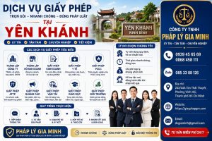 Dịch vụ giấy phép tại Yên Khánh