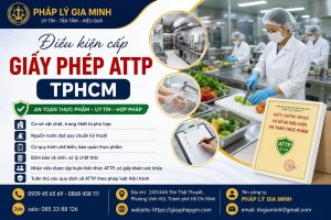 Điều kiện cấp giấy phép ATTP TPHCM