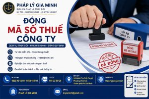 Đóng mã số thuế công ty