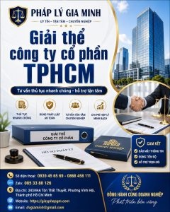Giải thể công ty cổ phần TPHCM