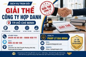 Giải thể công ty hợp danh TPHCM