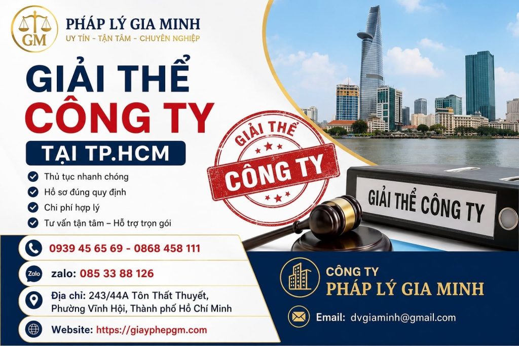 Giải thể công ty TPHCM
