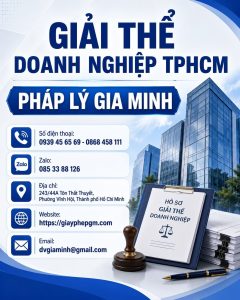 Giải thể doanh nghiệp TPHCM