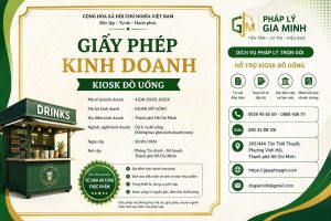 Giấy phép kiosk đồ uống TPHCM