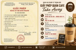 Giấy phép quán cafe take away TPHCM